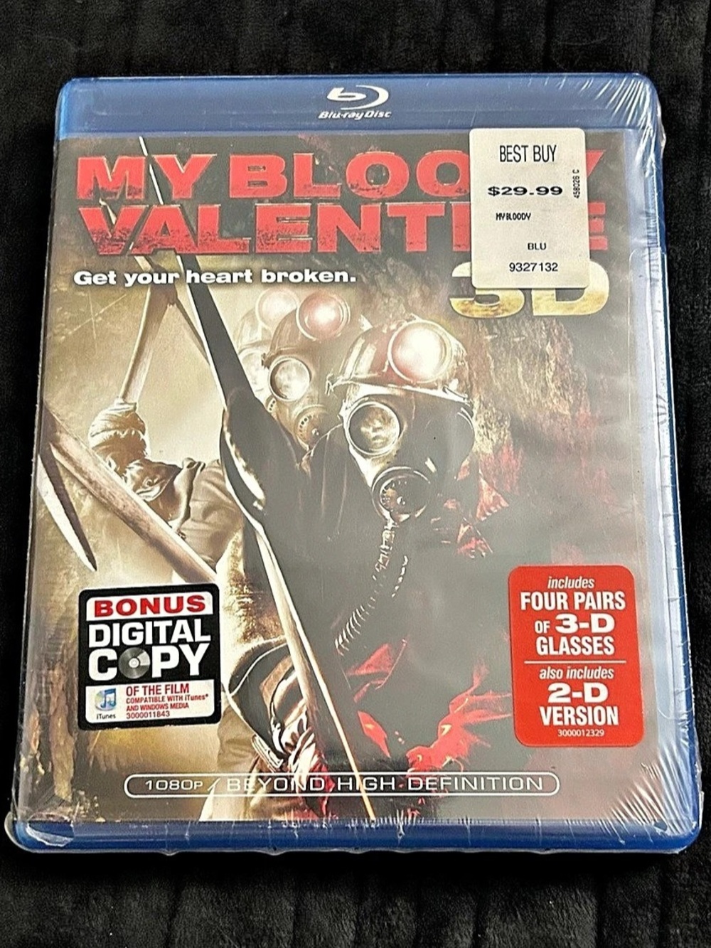 Warner Bros. My Bloody Valentine 3D. Blu-ray 3D NWT